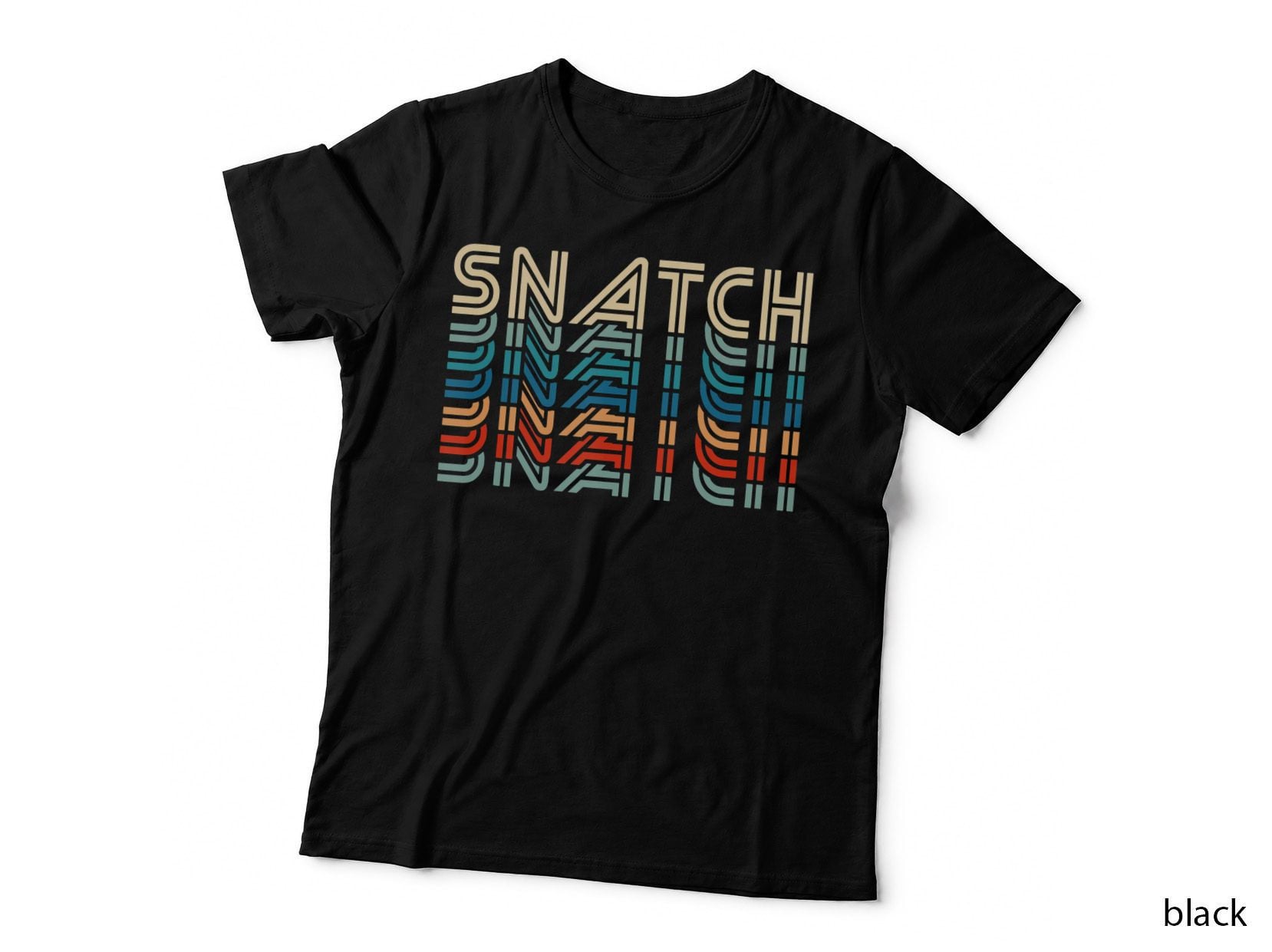Snatch Retro Vintage Funny Fitness Workout Gym Exercise, Muscle T-Shirt