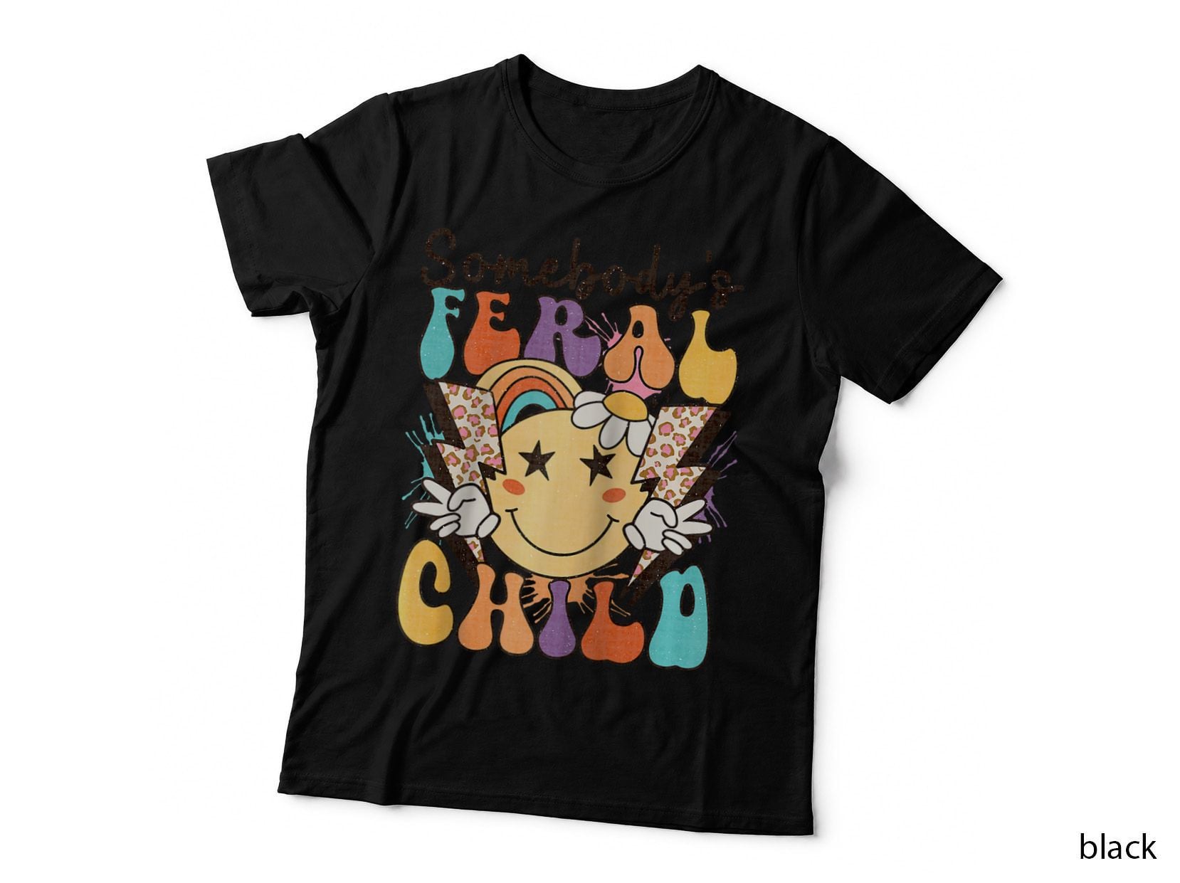 Somebody's Feral Child, Cool Design Lifestyle T-Shirt