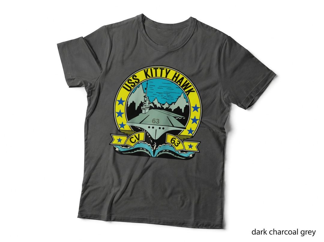 USS Kitty Hawk CV-63 Aircraft Carrier, Gift T-Shirt