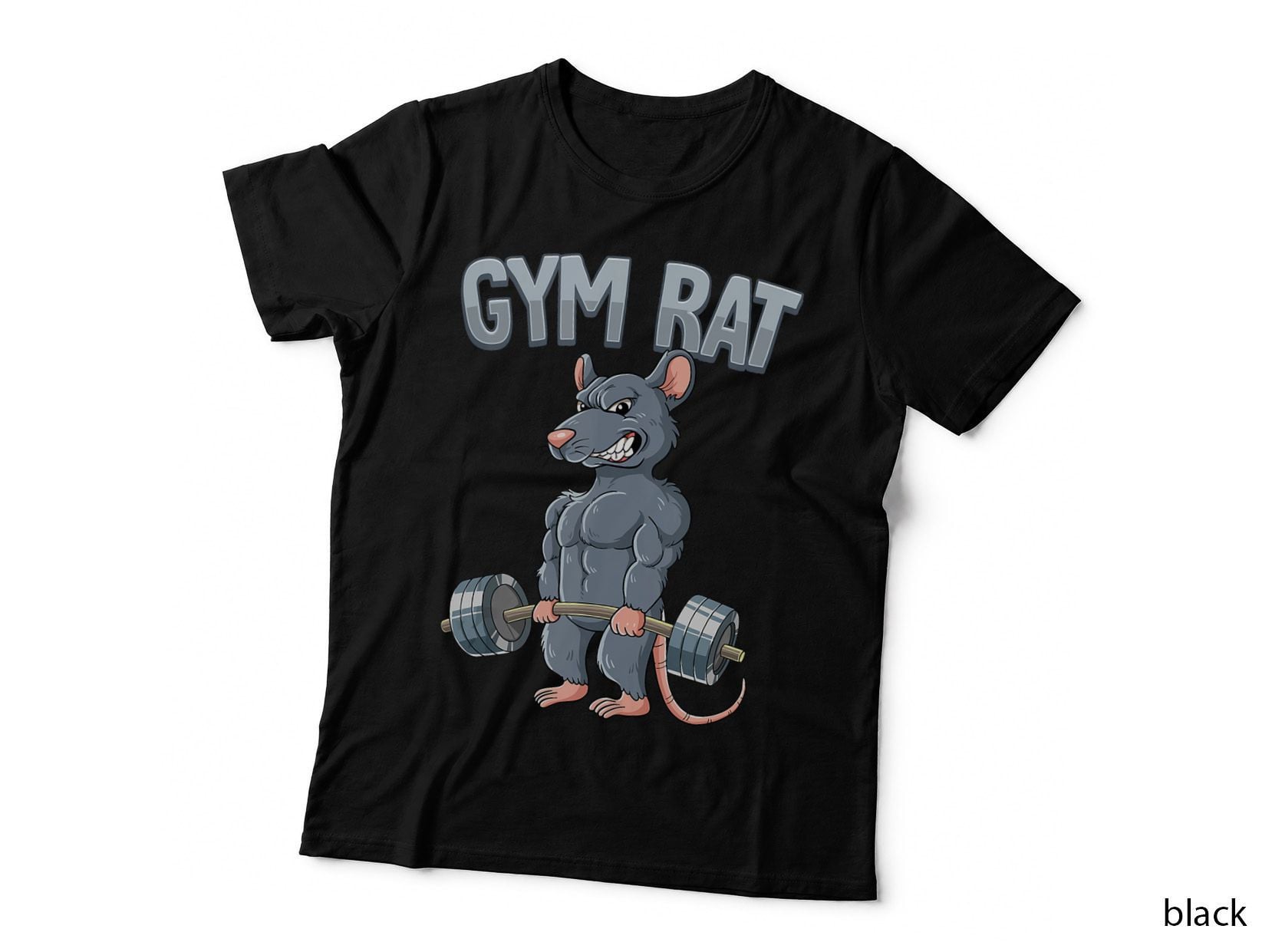 Weight Training Deadlift Gym Rat, Workout Lover Lifestyle T-Shirt