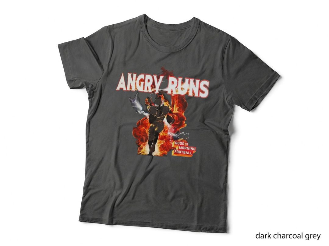 Angry Run Good Morning Football T-Shirt