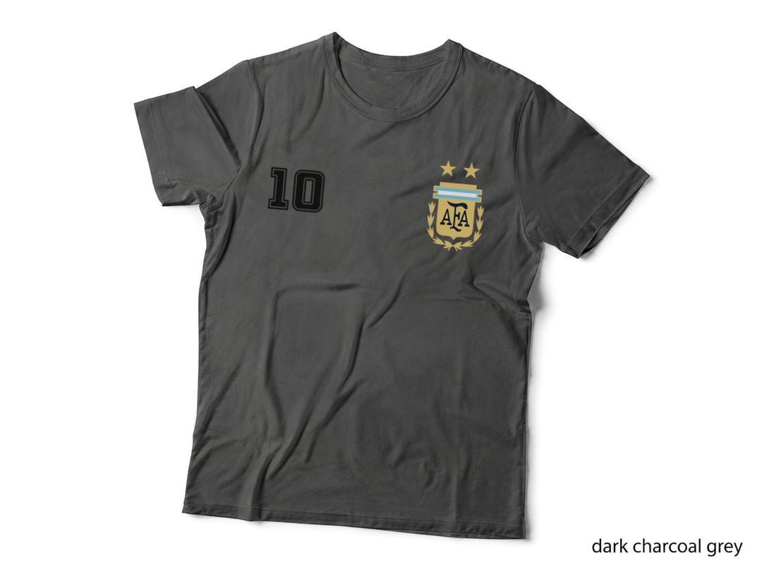 Argentina Flag Jersey Vintage Futbol Soccer Remera Argentina T-Shirt