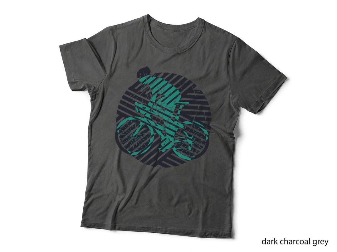 Bicycle Illustration T-Shirt I Bike Cycling Cyclist Biker T-Shirt