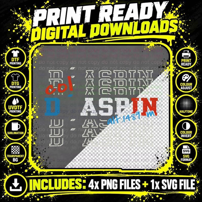 Col D'aspin Cycling Bike Souvenir T-Shirt Png SVG Digital Bundle