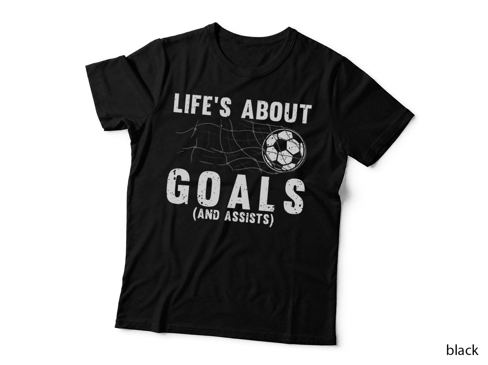 Cool Soccer for Men Women Soccer Lovers Player Football Goal T-Shirt