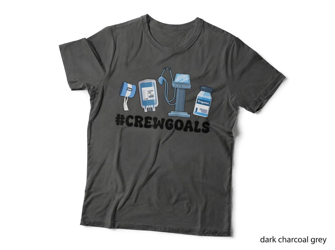 Crew Goals Trauma ICU Nurse Squad Intensive Care Unit T-Shirt