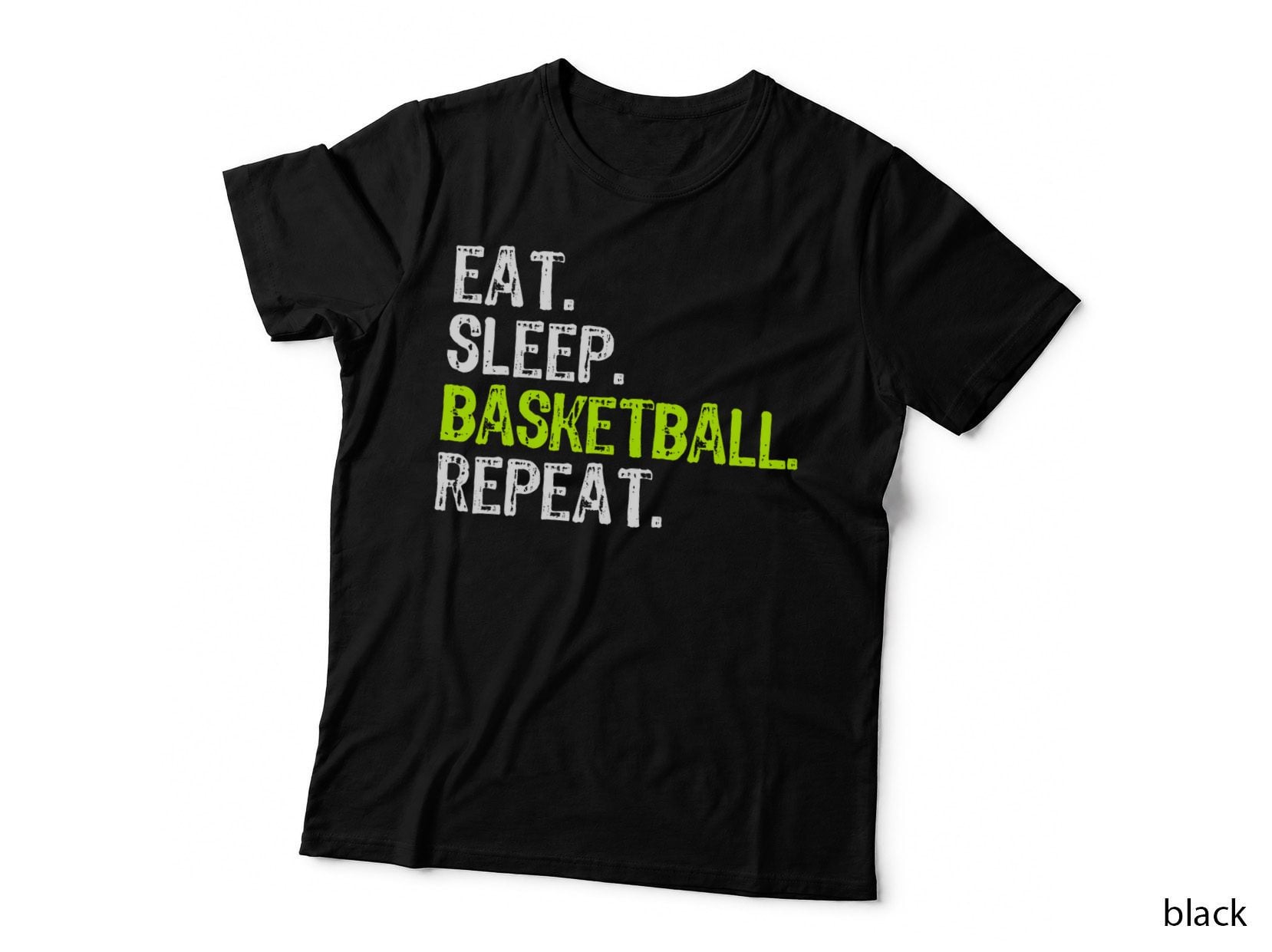 Eat Sleep Basketball Repeat Player Funny Cool Lover T-Shirt