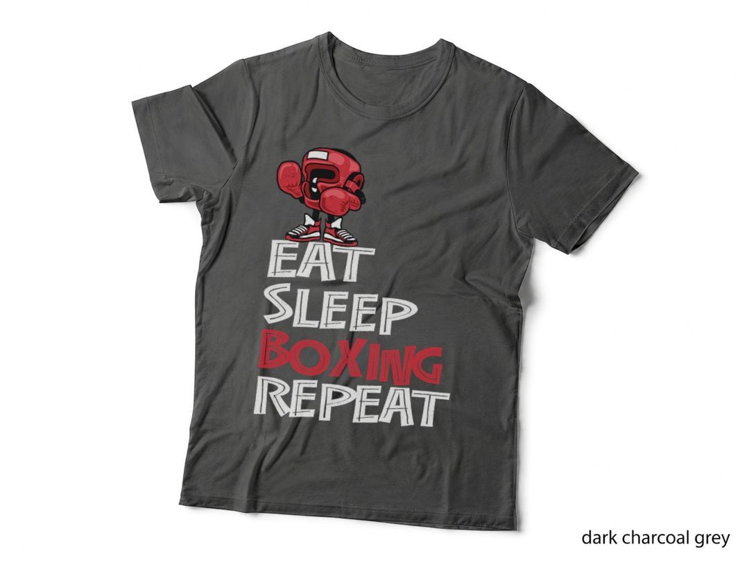 Eat Sleep Boxing Repeat Shirt Gifts for Boys and Men T-Shirt