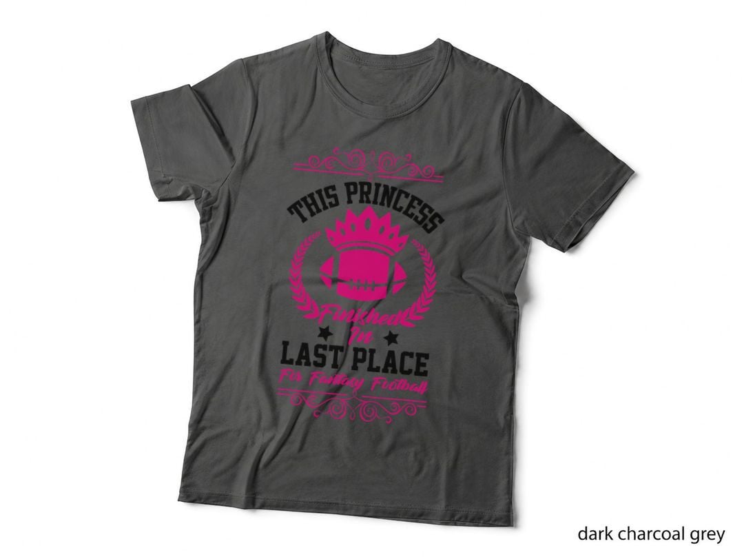 Fantasy Football Princess Funny Draft Party Loser Gift T-Shirt