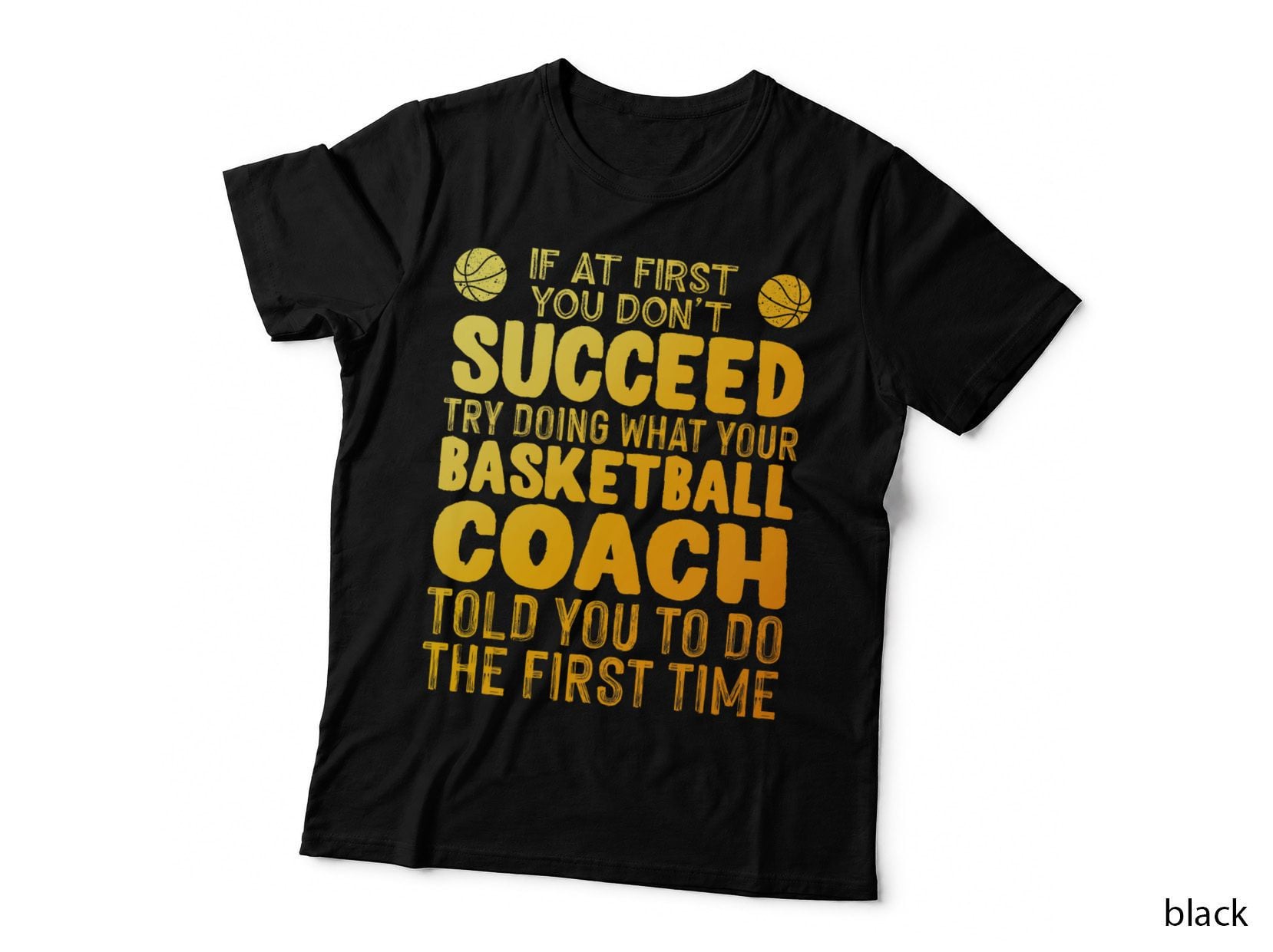 Funny Basketball Coach Art for Men Women Team Player Sports T-Shirt