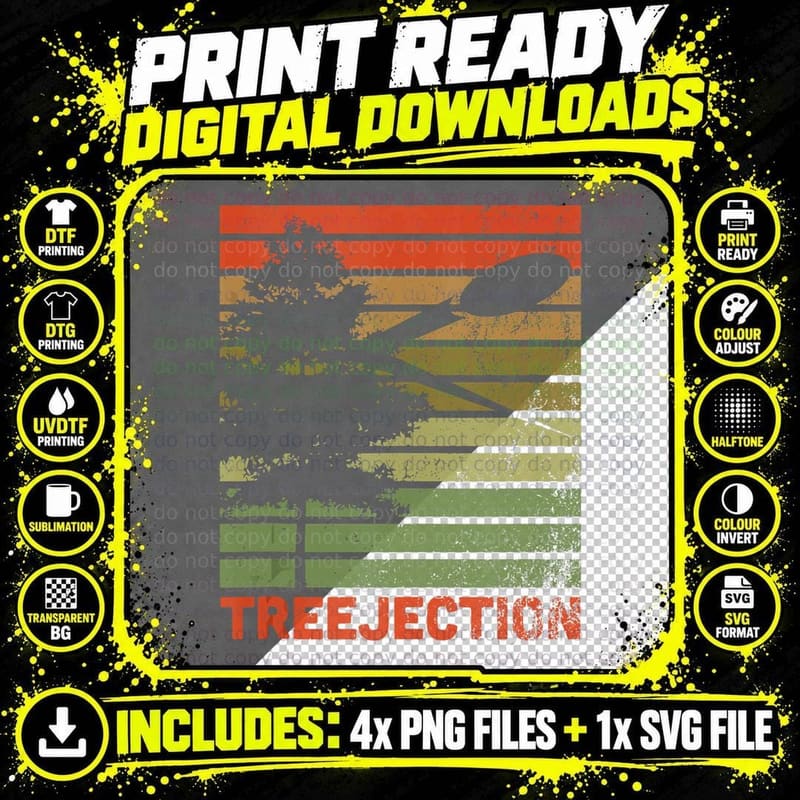 Funny Disc Golf and Frisbee Golfing Golfer Lover Gift Png SVG Digital Bundle