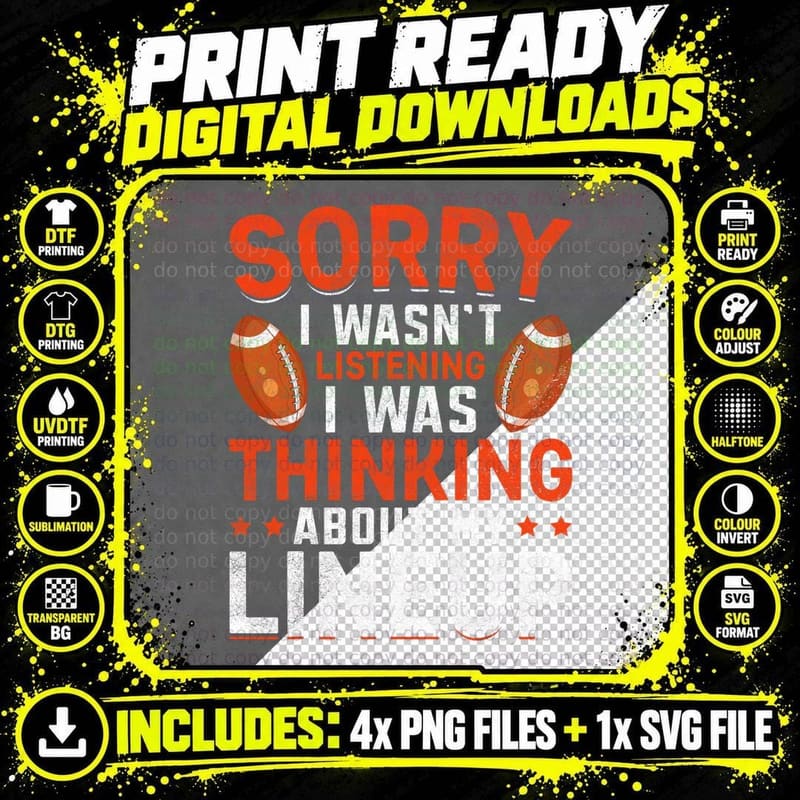 Funny Fantasy Football Player Outfit - Fantasy Football Png SVG Digital Bundle