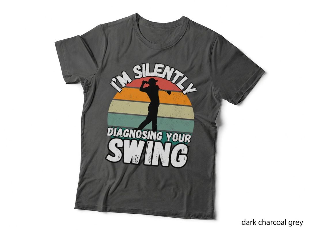 Funny Golfing Diagnosing Your Swing - Golf Player Golfers T-Shirt