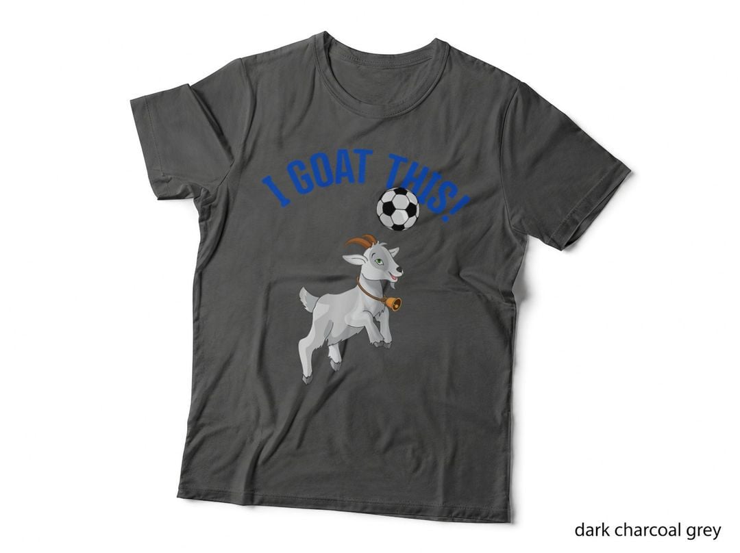 Funny Soccer I Goat This Ball for Lover & Player Gift T-Shirt