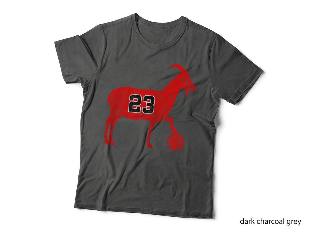 GOAT 23 Shirt for Men Women Kids Funny Basketball, Funny T-Shirt