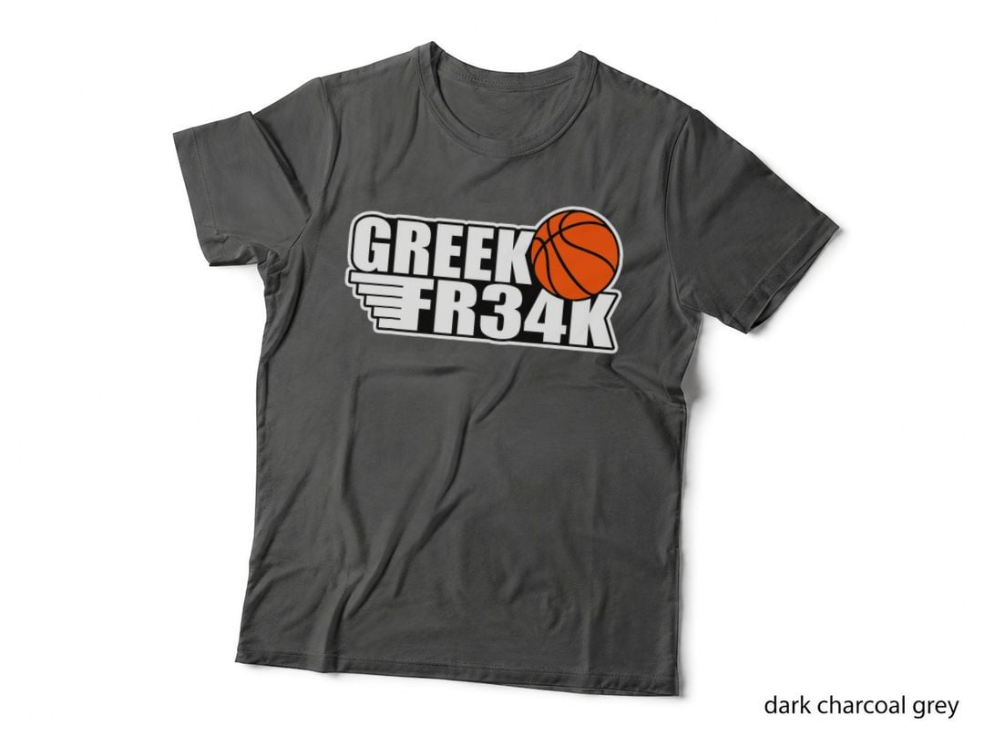 GREEK Fr34k Basketball Shirt Milwaukee Freak Geek T-Shirt