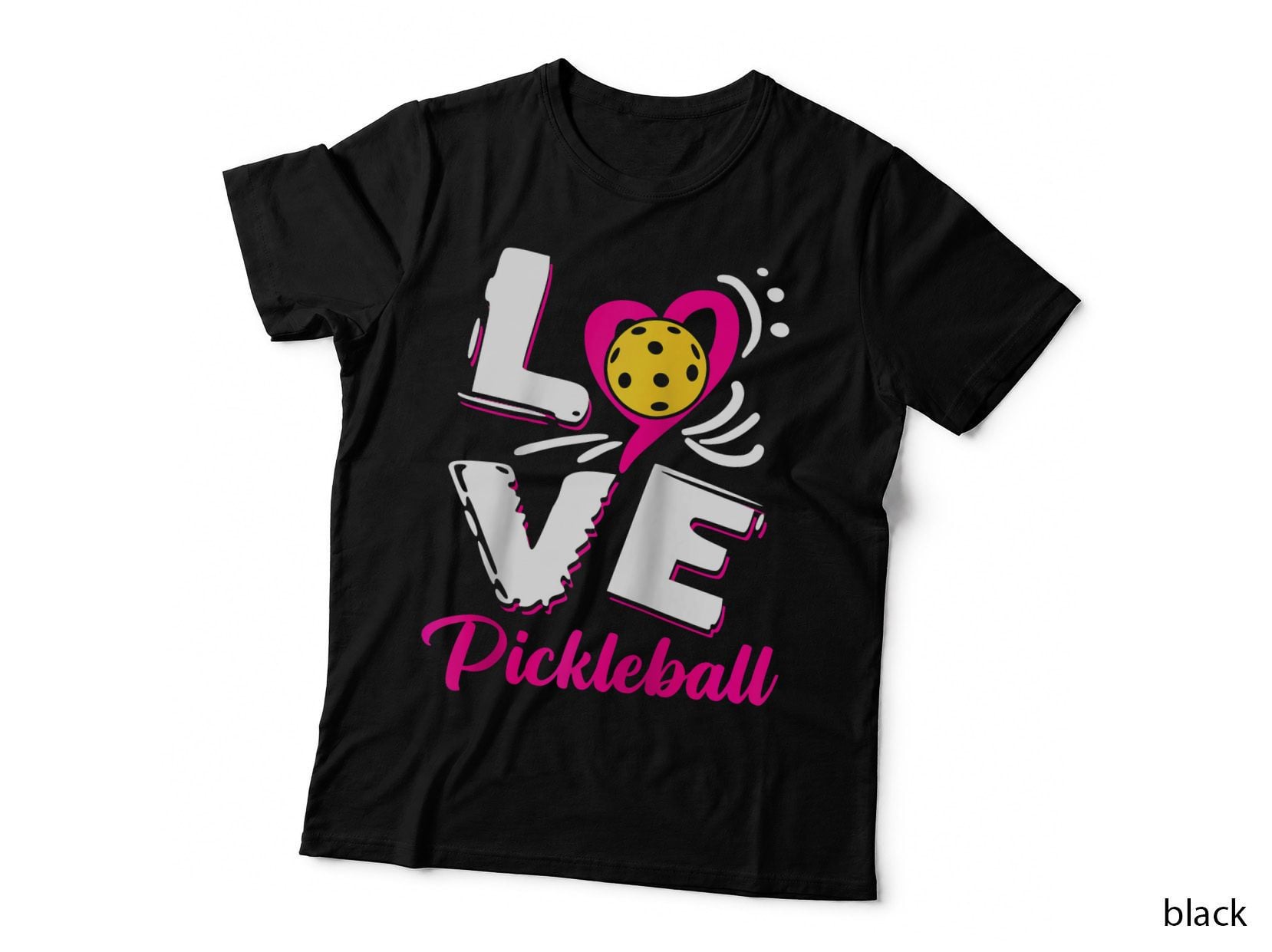 I Love Pickleball Funny Pickle Ball for Player Gift Lover T-Shirt