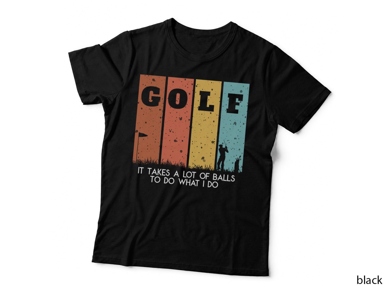 I Takes a Lot of Balls Manolo Funny Golf Gift for Golfers T-Shirt