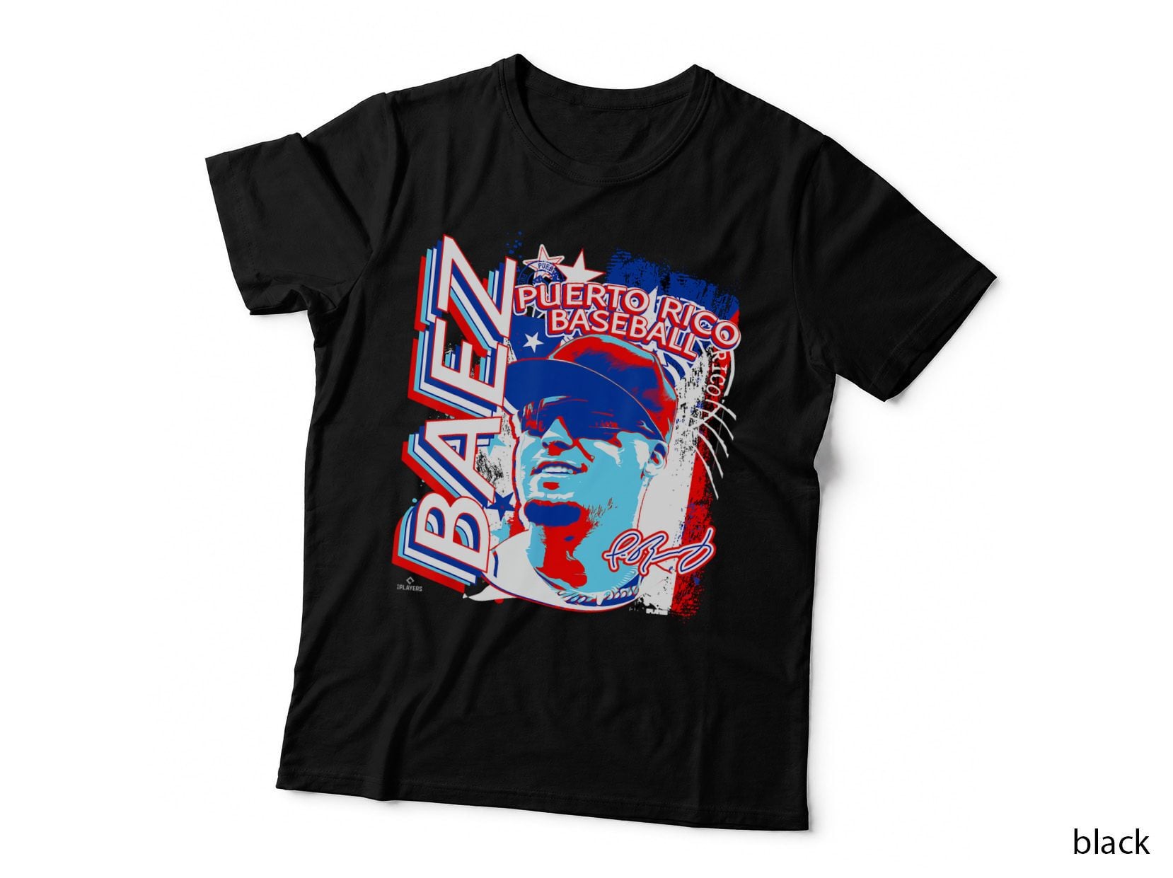 Javier Baez International Baseball Puerto Rico MLBPA T-Shirt