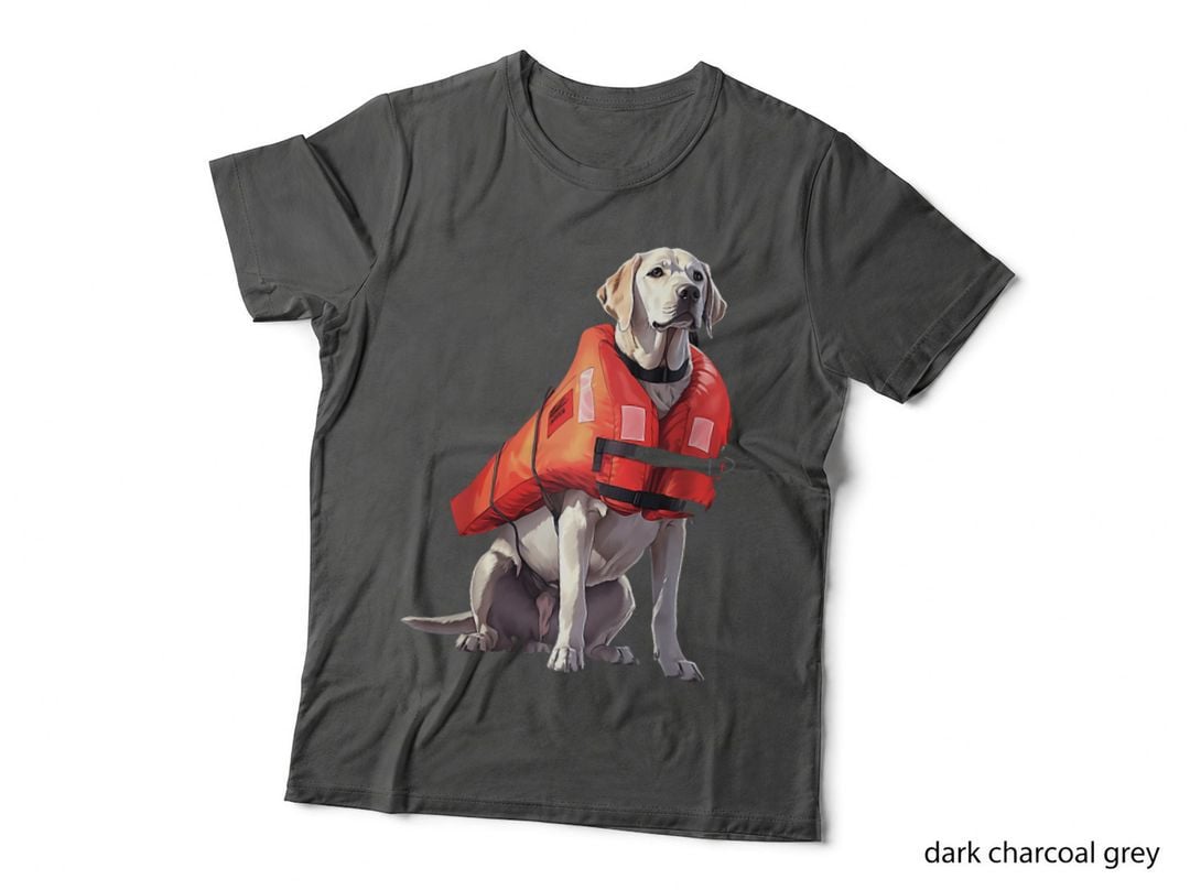Labrador Retriever Dog Dock Diving Jumping Swimming Swimmer T-Shirt