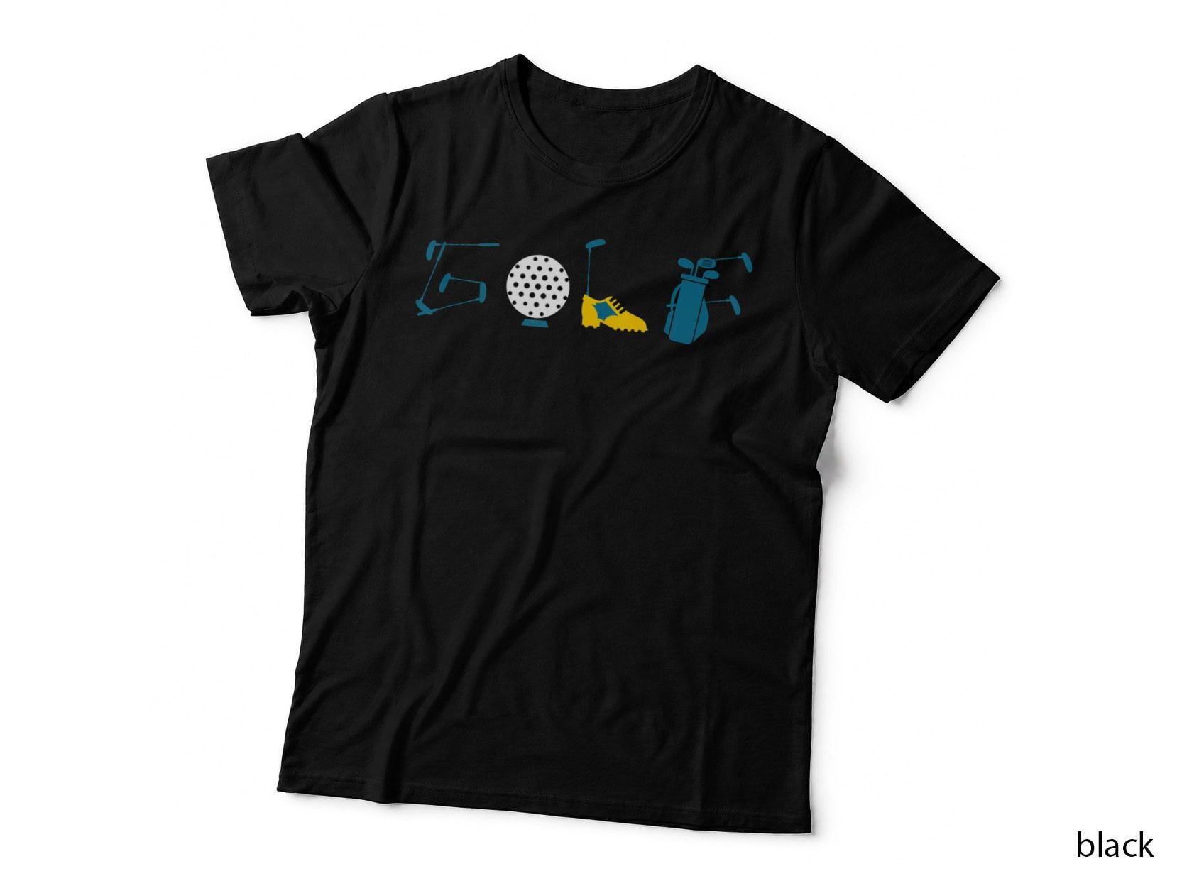 Love Golf Fun Golf Themed Gift Design Idea, Fun Graphic Apparel Wear T-Shirt