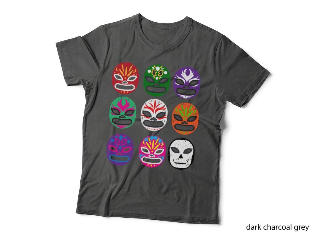 Lucha Libre Masks Shirt Mexican Wrestling Mask T Shirt