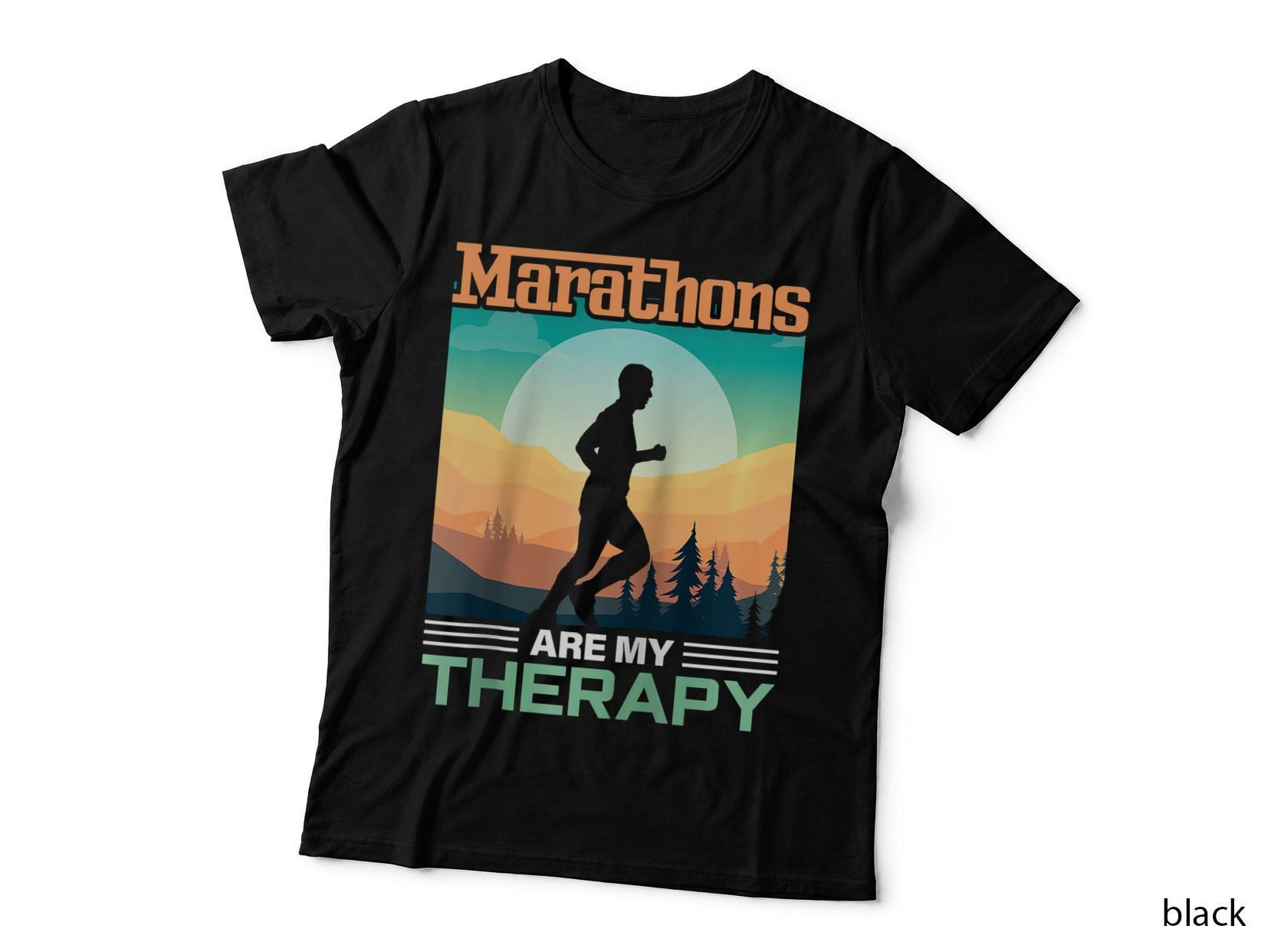 Marathon Shirt Funny Running Track Runner Marathoner T-Shirt