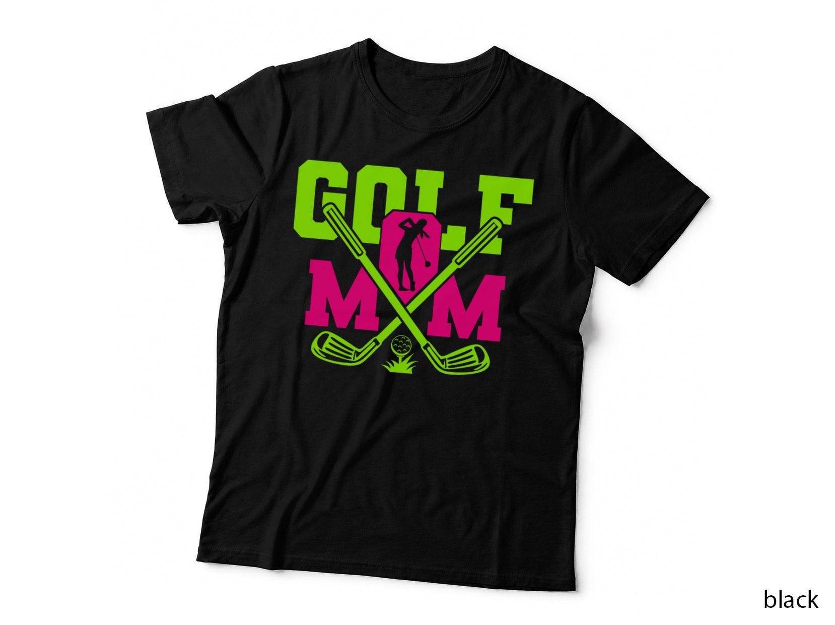 Mom Golf Player Tee, Golfing Golf Player Golfer T-Shirt