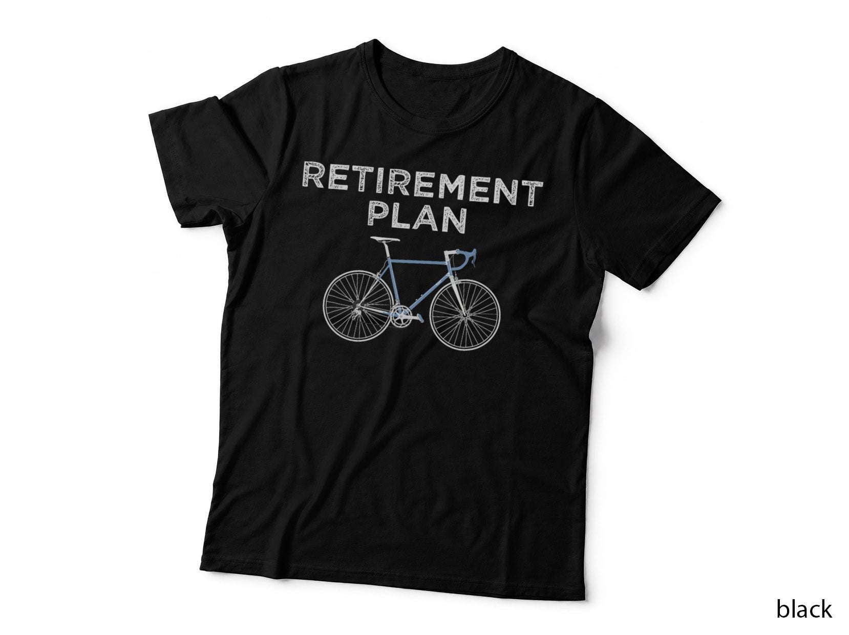 Retirement Plan Cycling Gift Bike Biking Retired Cyclist T-Shirt