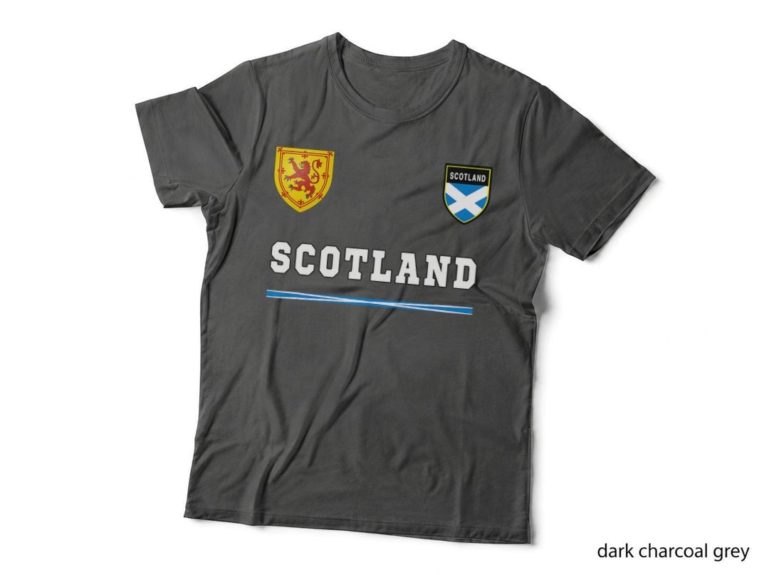 Scotland Sportssoccer Jersey Tee Flag Football T-Shirt