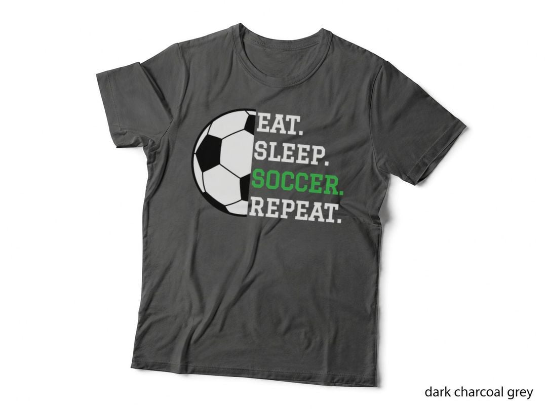 Soccer Player Soccer Lover Eat Sleep Soccer Repeat T-Shirt