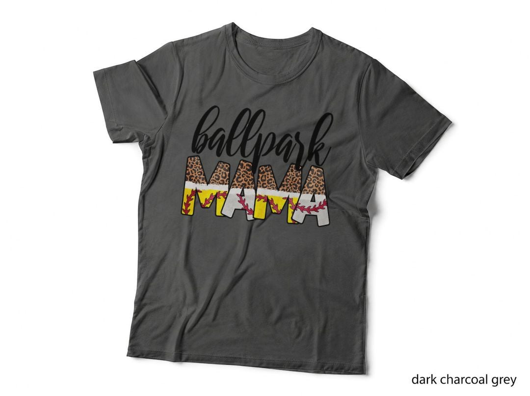 Ballpark Mama Ball Happy Mors Day Baseball Softball Mom T-Shirt