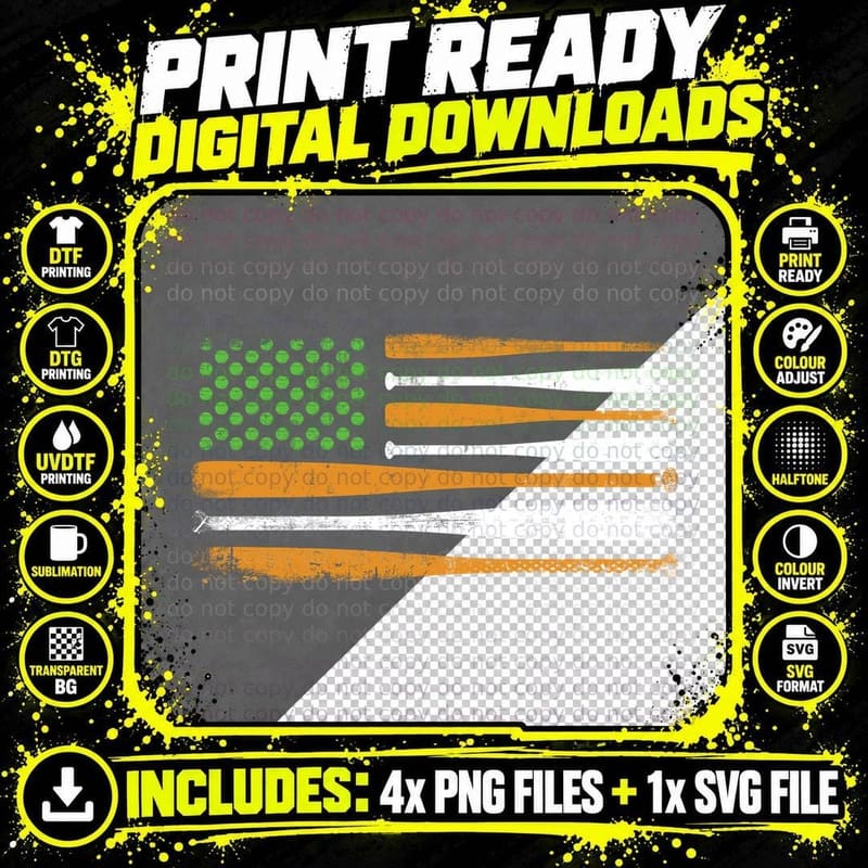 Baseball Irish T-Shirt, Irish Flag Design Png SVG Digital Bundle