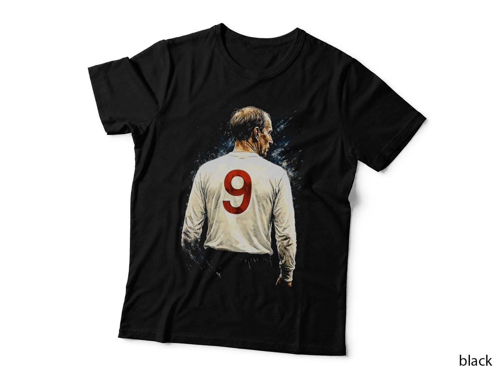 Bob 9 Football Fan Tee, World Cup 2026, England Pride Apparel