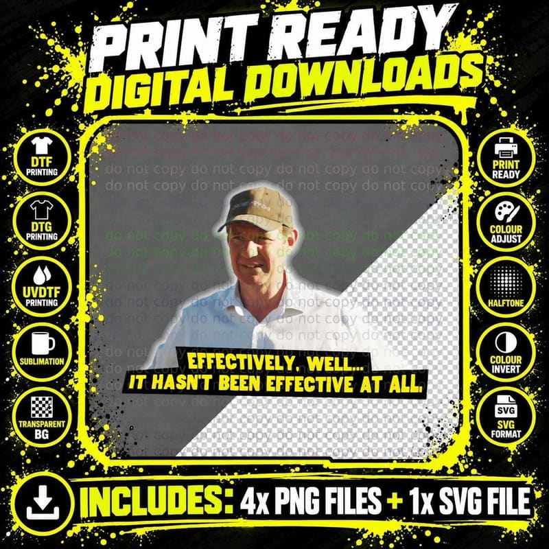 Cheerful Charlie Politician Quote, Cap Baseball Satire Png SVG Digital Bundle