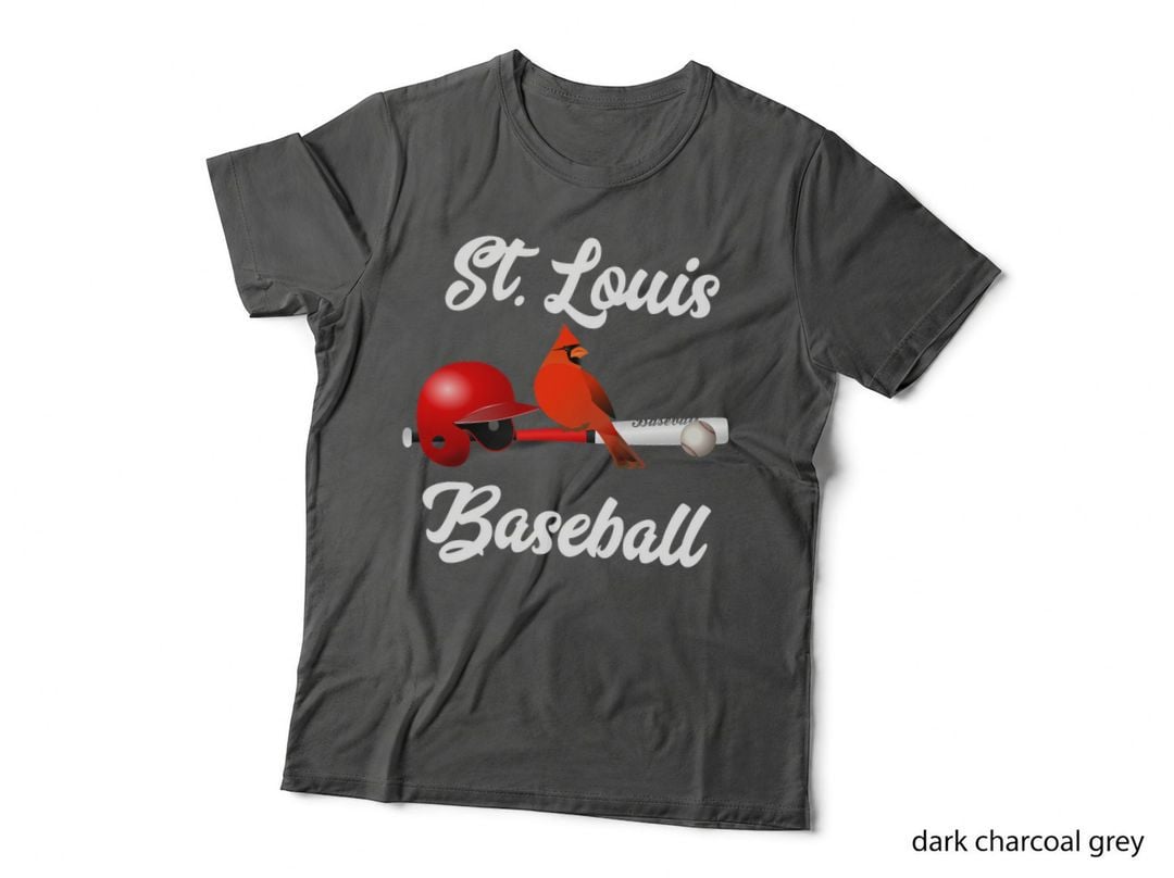 Classic St. Louis Missouri Baseball Fan Retro Vintage T-Shirt