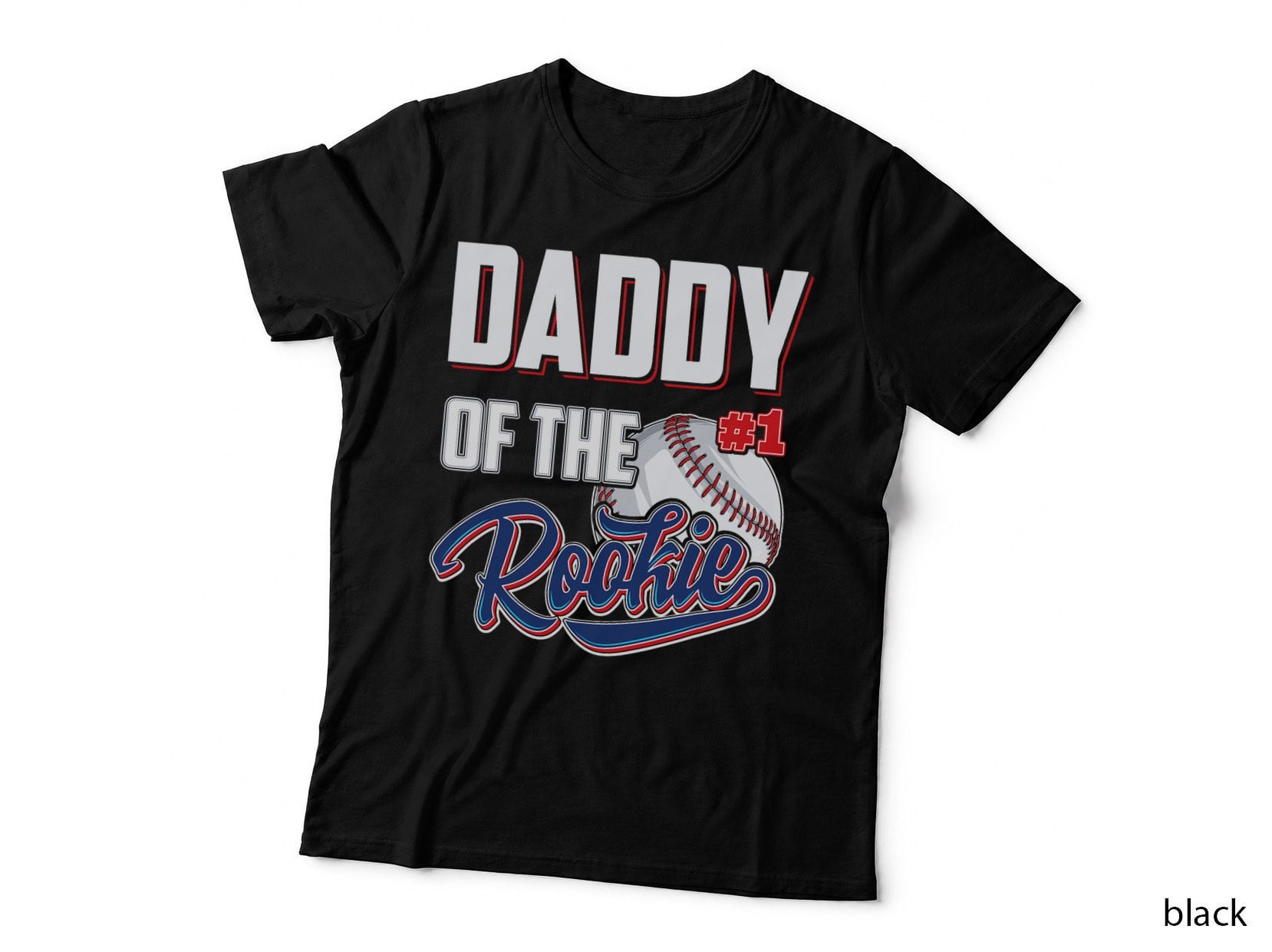 Daddy of the Rookie Baseball T-Shirt, Father's Day Gift