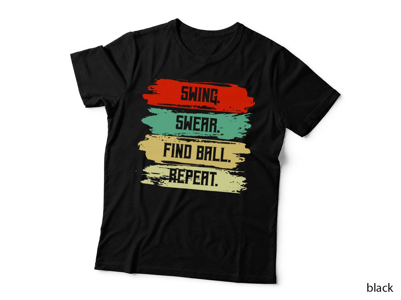 Funny Golf Player Golfing Vintage for Women Men T-Shirt