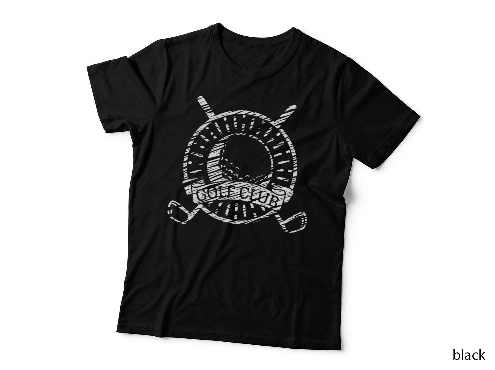 Golf and Golfer Fan Motif Vintage T-Shirt