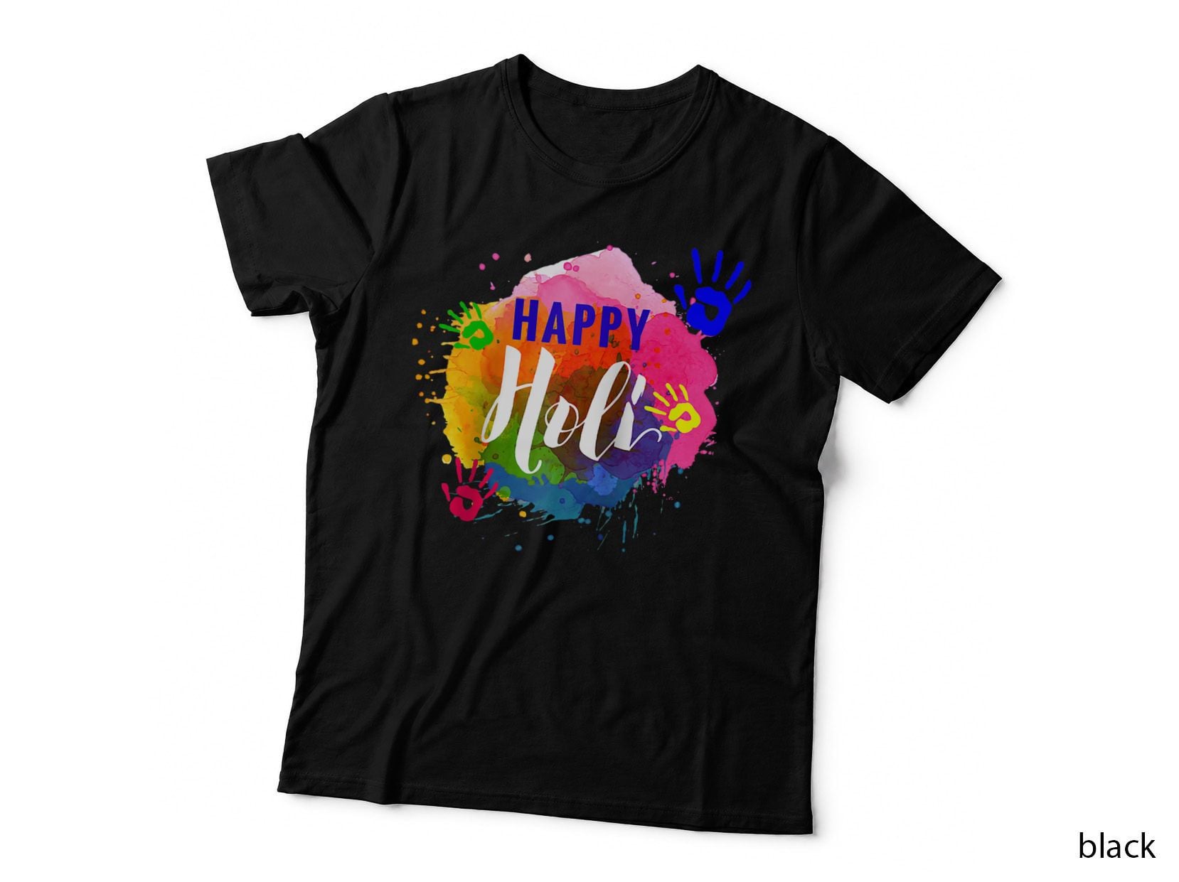 Happy Holi Colors India Hindu Spring Gift T-Shirt