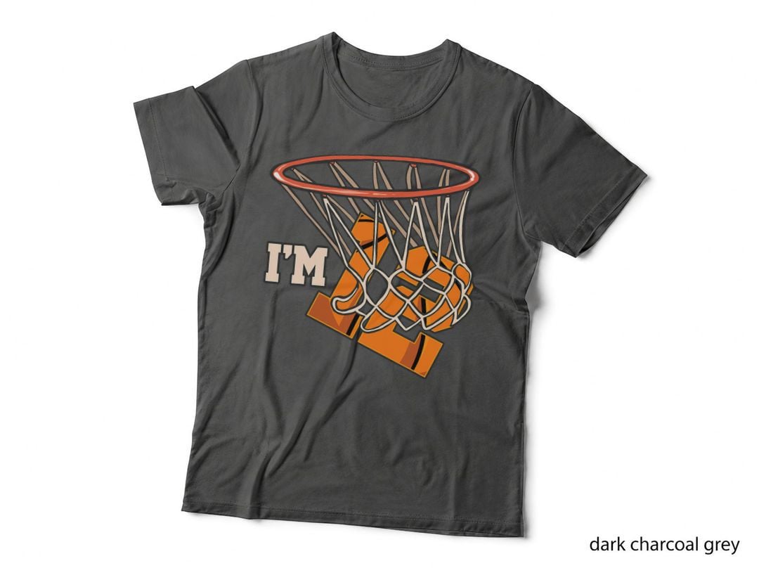 I'm 12 Basketball Theme Birthday Party Celebration 12th T-Shirt