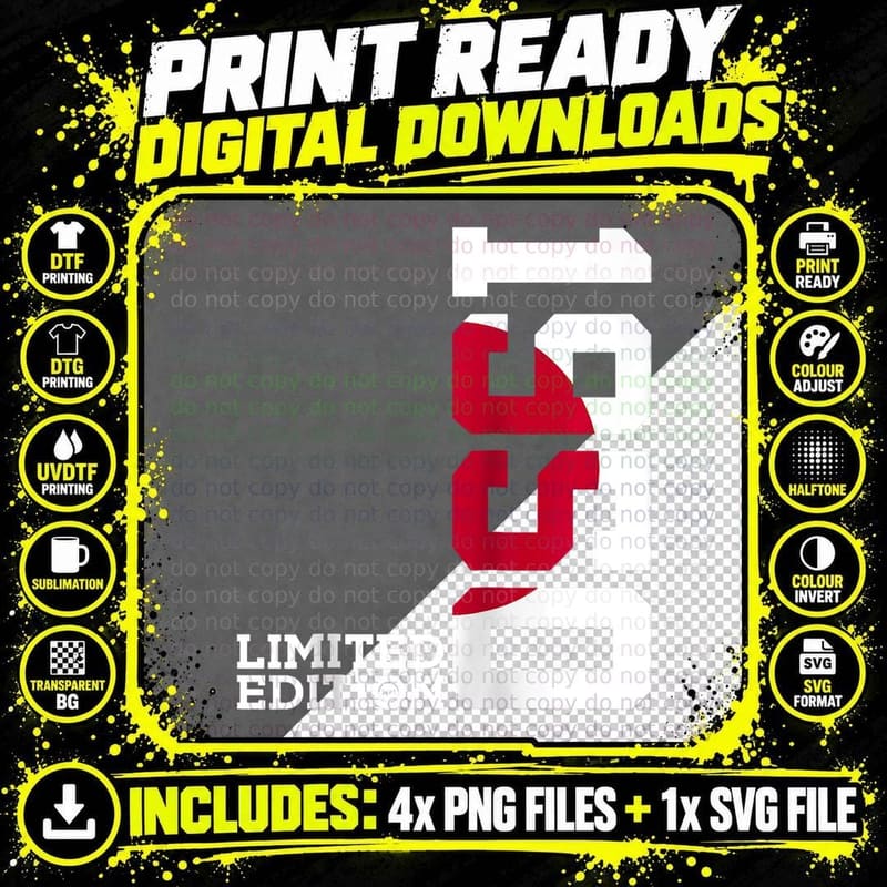 Limited Edition Japan 1950 Baseball Tee Png SVG Digital Bundle