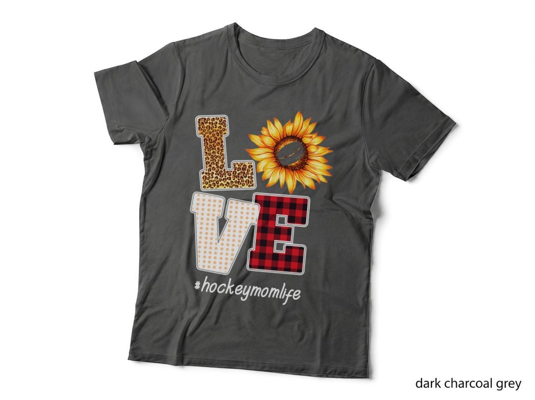 Love Hockey Mom Life Design, Mom Family, Hockey Mom Life T-Shirt