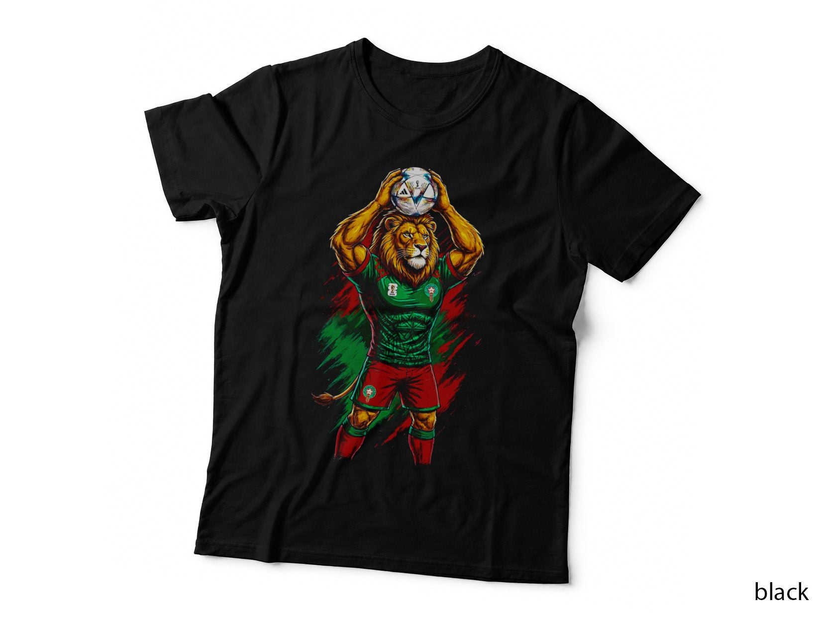 Marrocos World Cup 2026 Football T-Shirt, Atlas Lions Pride Apparel