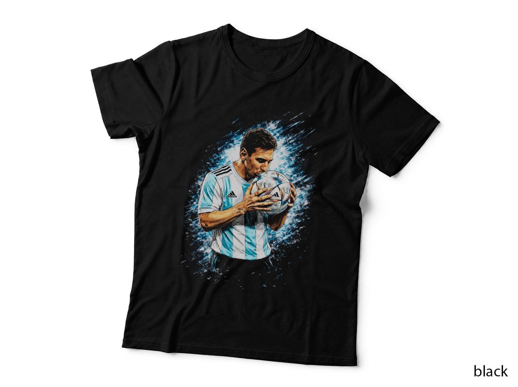 Messi Argentina World Cup 2026 T-Shirt, Albiceleste Football Tee