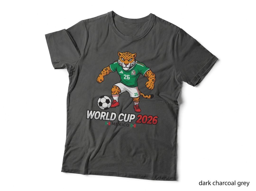 Mexico World Cup 2026 Soccer Tee, El Tri Football Print, Mexico Pride Apparel