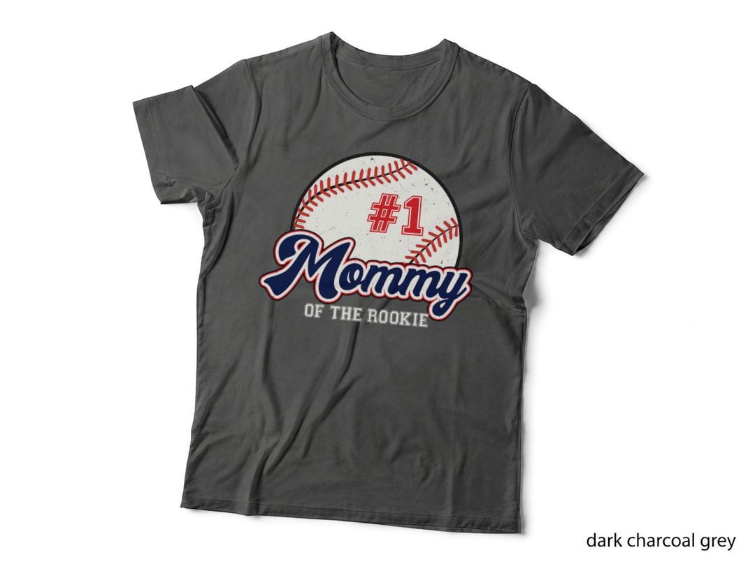 Mommy of the Rookie of the Year Baseball Mama T-Shirt