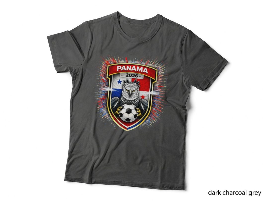 Panama 2026 Football T-Shirt, National Team Pride Apparel, Soccer Fan Gift