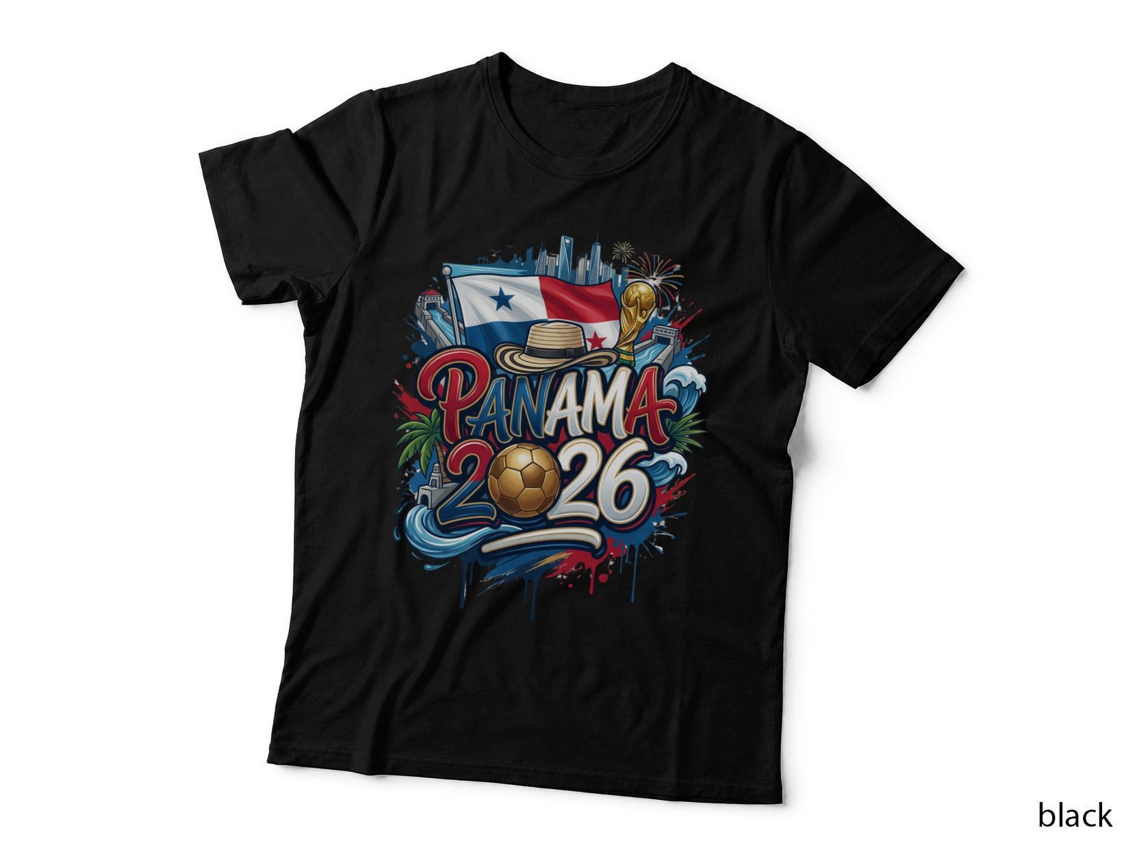 Panama World Cup 2026 Football T-Shirt, Panama Pride Apparel, Soccer Fan Gift