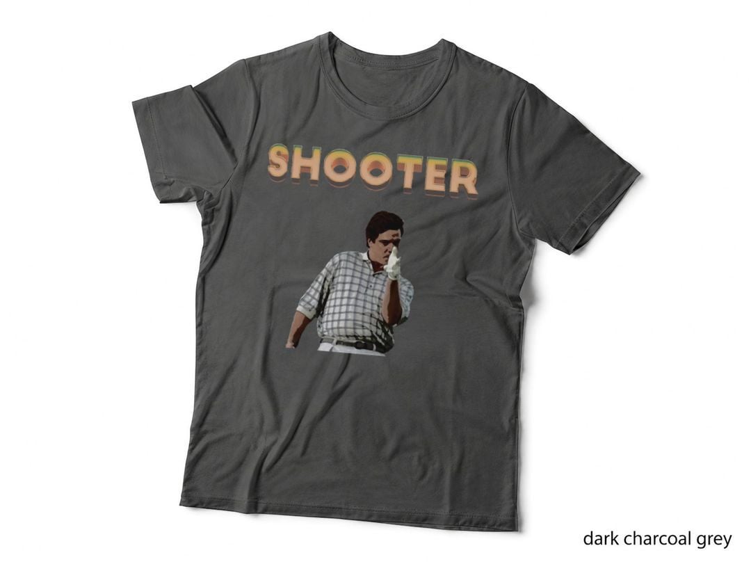 Shooter Retro Golfer Graphic Tee, Funny Golf Design, Vintage Style